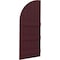 Ekena Millwork Americraft 6-Board (3 Batten) Wood Joined Board-n-Batten Shutters w/ Arch Top, ARW401BQ621X77WRH, PR ARW401BQ621X77WRH - alternate 9